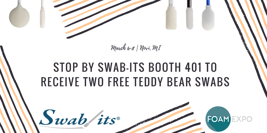 Stop by Our Booth During Foam Expo in Novi, Michigan — Swabits® Boretips®