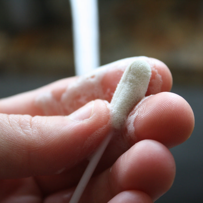 How to Clean and Reuse Swabs