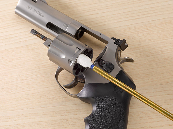 How to Clean a .357 Revolver After Shooting .38 Special