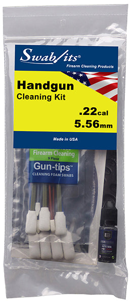 (12 Bag Case) Swab-its® .22cal Handgun Cleaning Kit: 44-005-12-2
