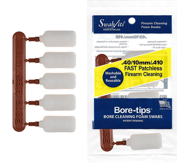 41-4001-100CS: 41-4001: .40cal/.44cal/10mm/410 Gauge Case of Gun Cleaning Bore-tips® by Swab-its® Dealer Price List