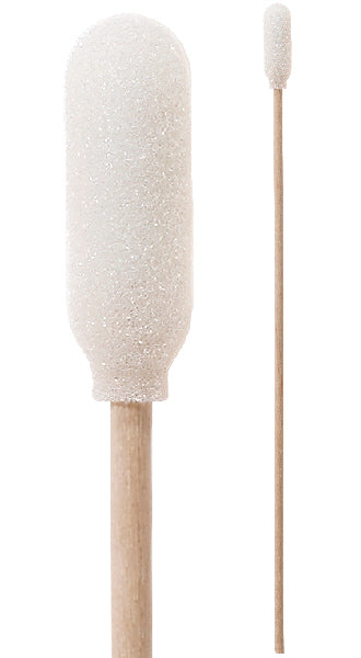 71-4507: 6” Cotton Bud Covered w/ Sock Head Foam Mitt by Swab-its®