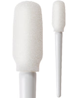 71-4508: 3.125” Large Rectangular Foam Mitt Swab on Tapered Handle by Swab-its®