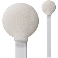 71-4524: 8" Large Circular Foam Swabs with 2" Diameter Foam Mitt by Swab-its®