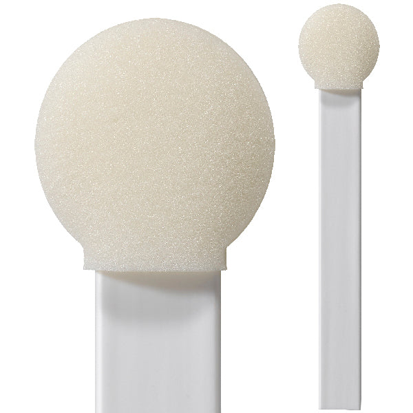 71-4551: 6" Large Circluar Foam Swab with 1.2" Diameter Foam Mitt by Swab-its®